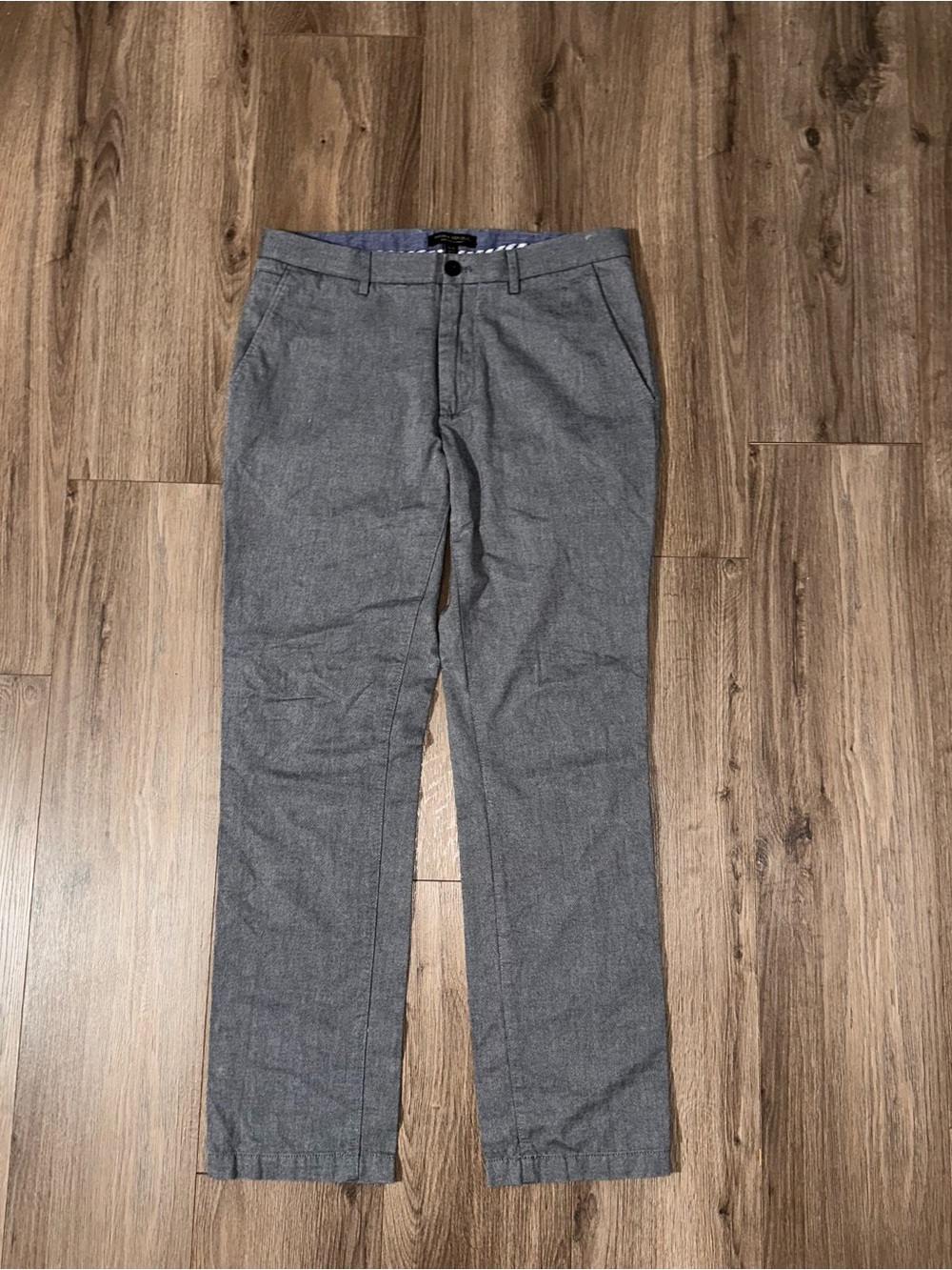 Banana Republic Gray Cotton Pants Kentfield Men’s 33/32
